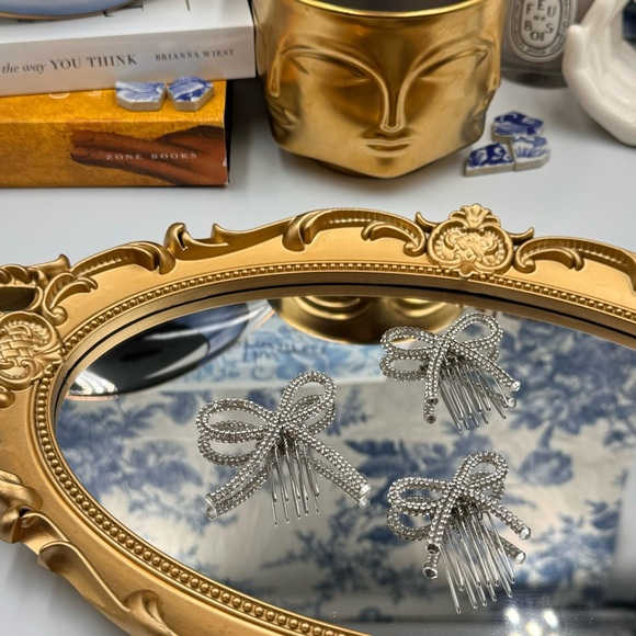 🆕 LELET NY 🧿 NWOT Mini Sasha Combs - Set of 3 Hair Clips - Picture 5 of 16